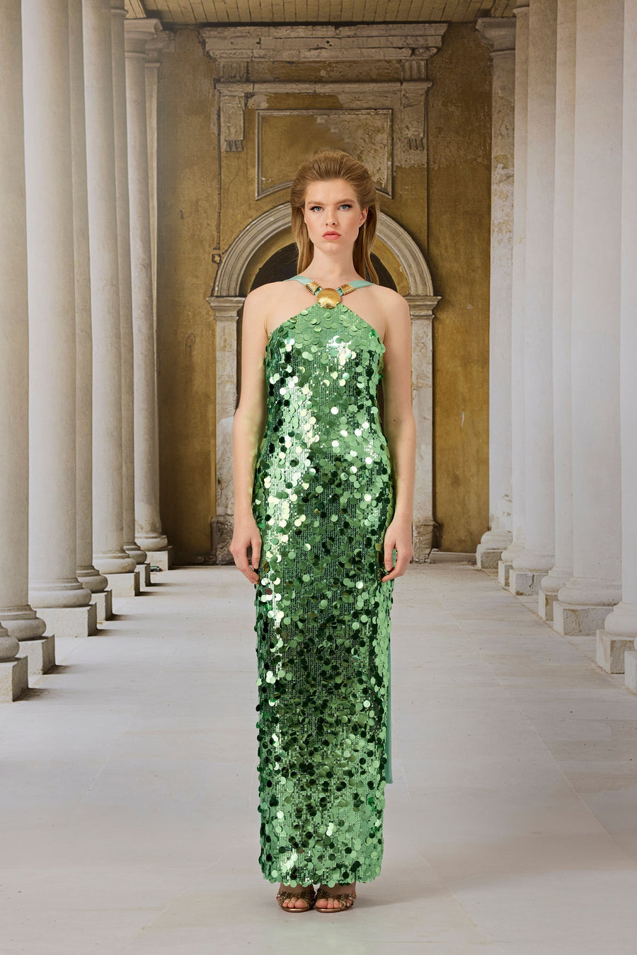 sea shell dress Melis Kaptanoğlu