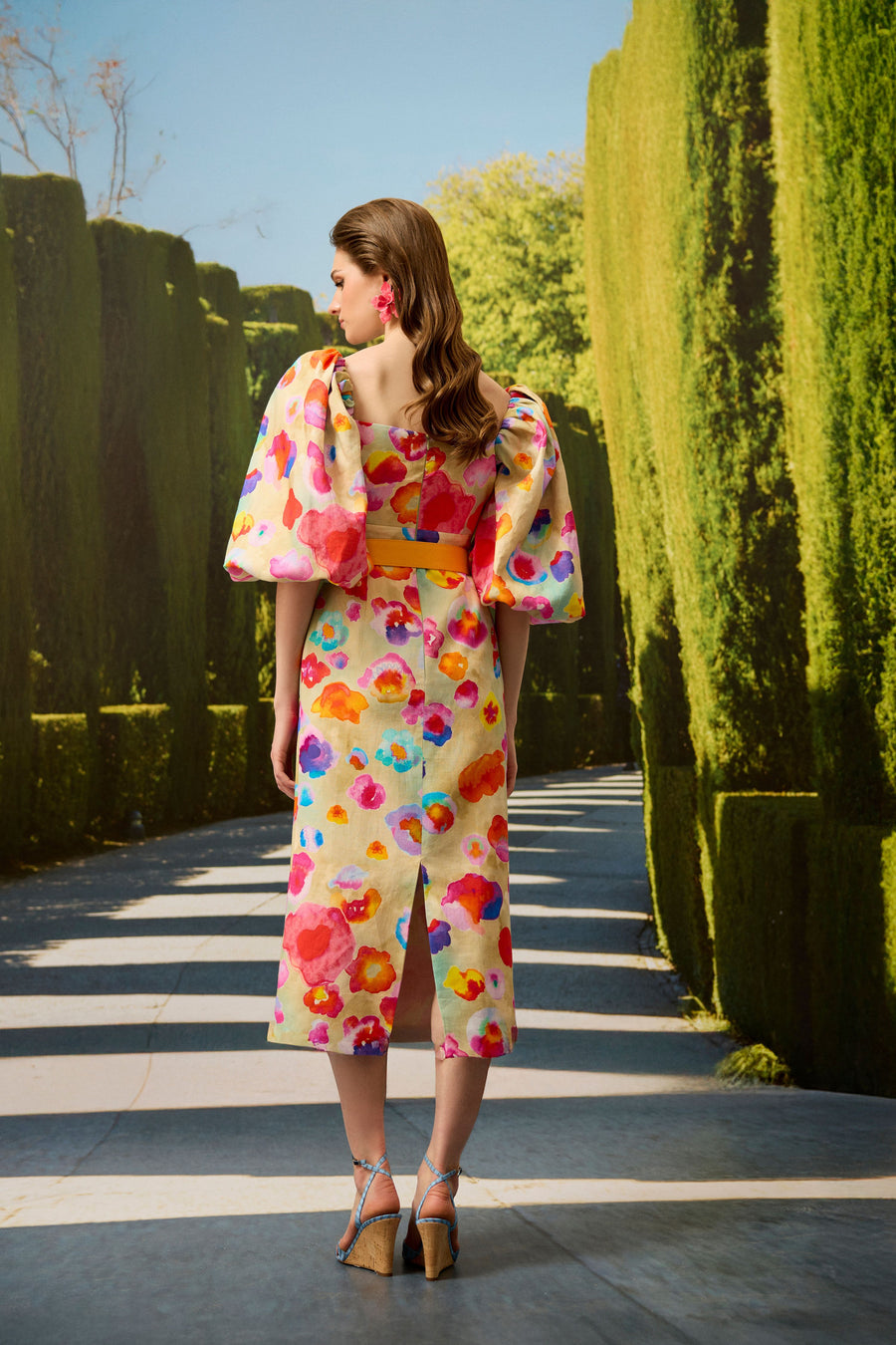 Resort Floral Dress