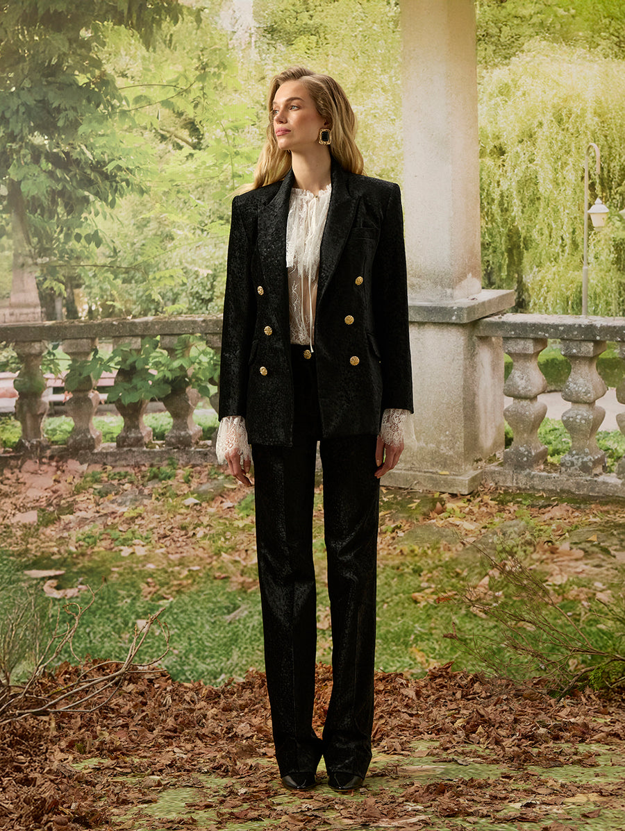 Astrakhan Velvet Jacket