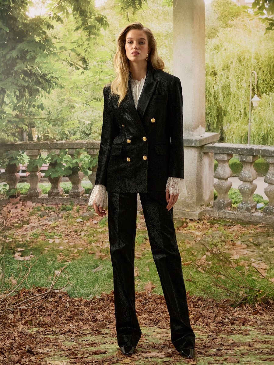 Astrakhan Velvet Jacket