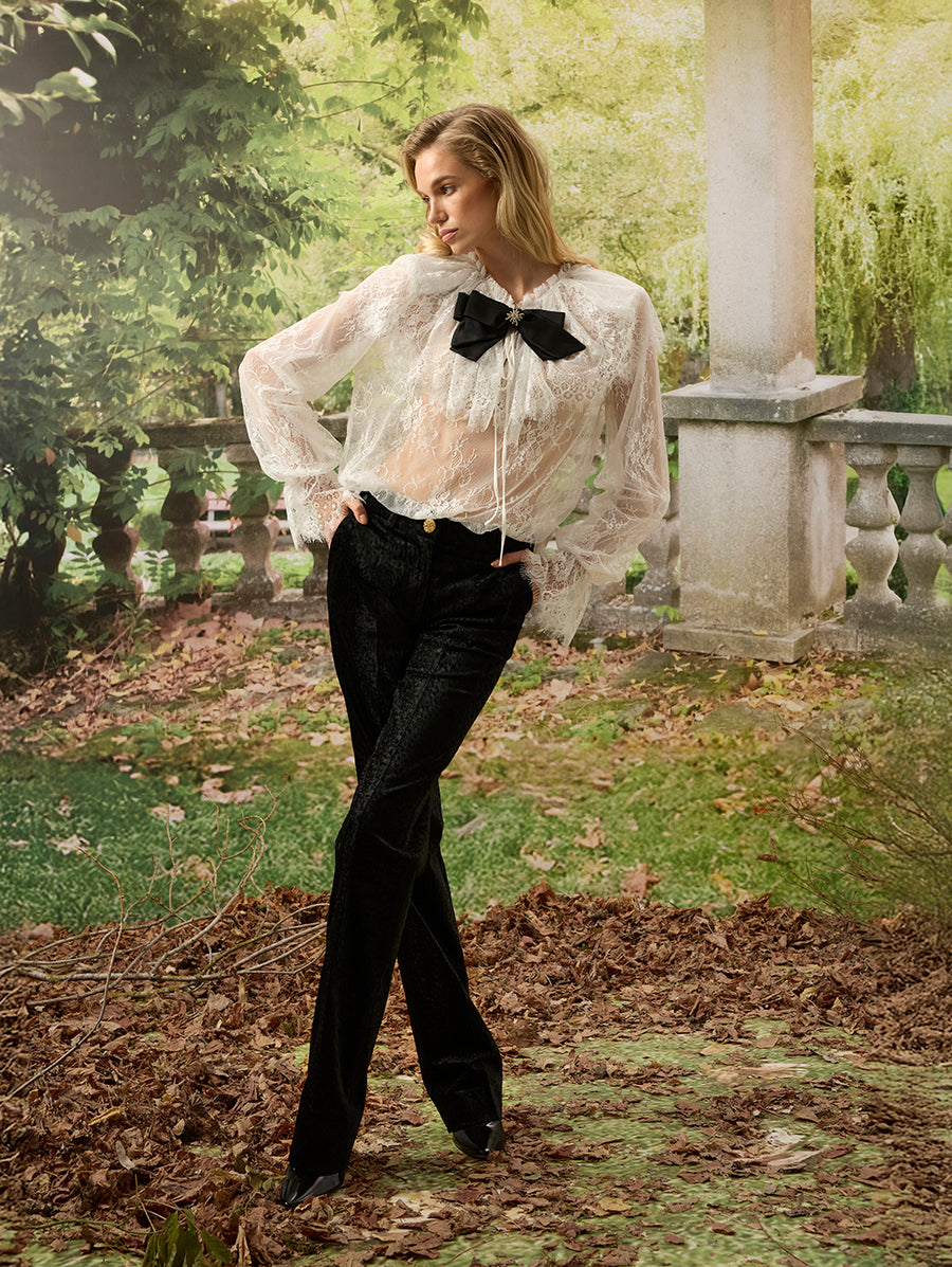 White Lace Blouse