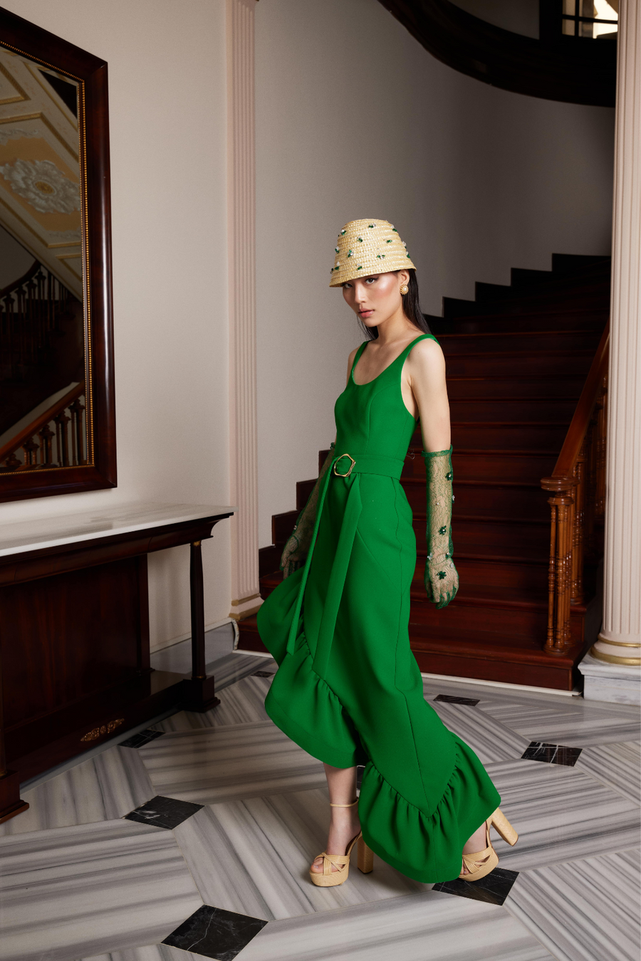 Emerald Flywood Dress