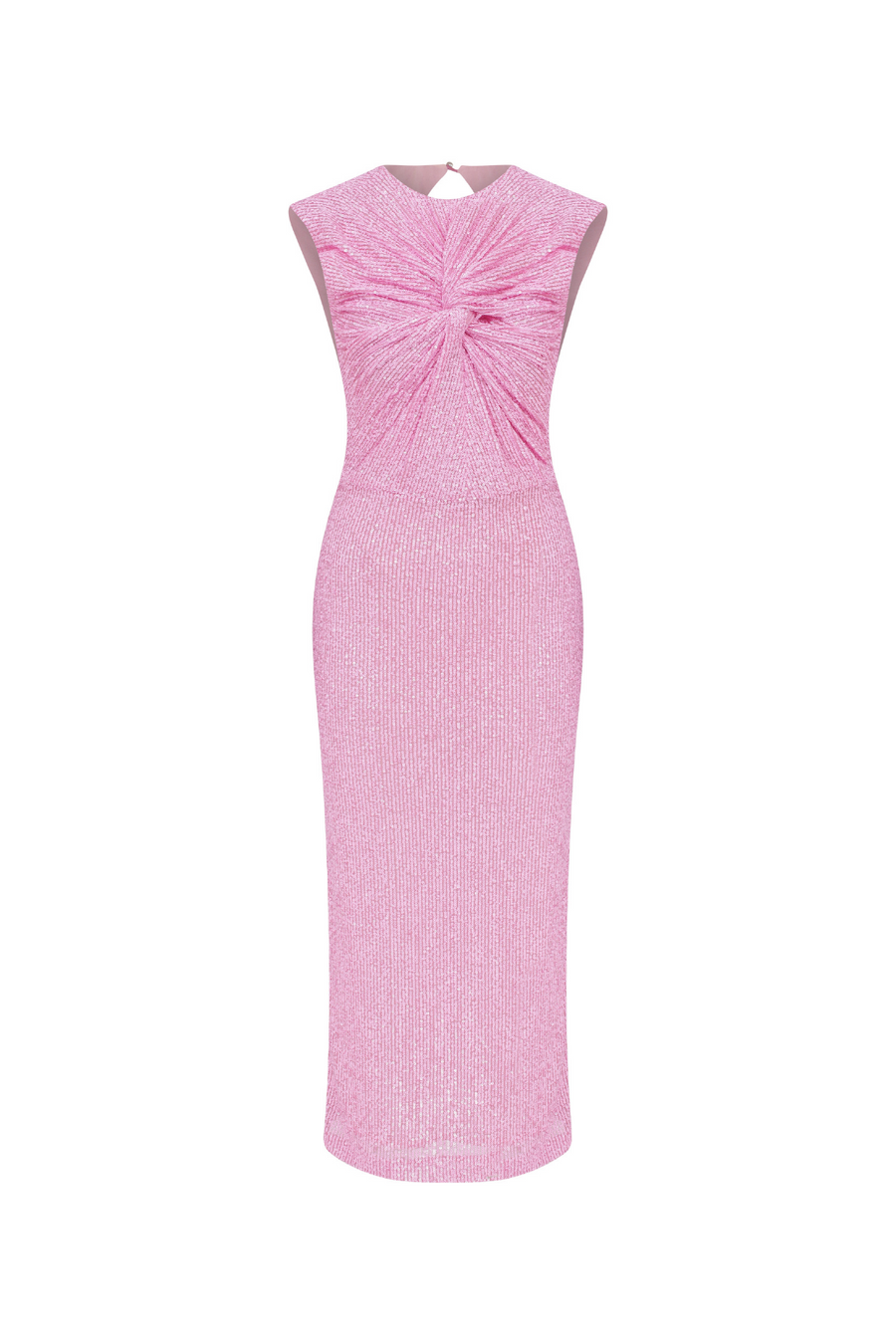 Knot Pink Sequin Dress
