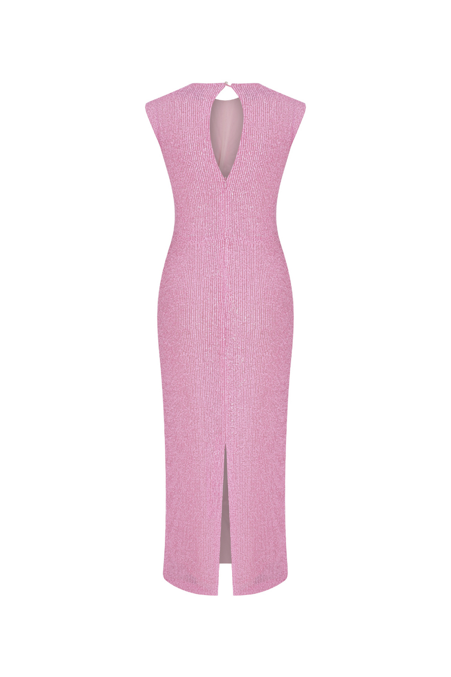 Knot Pink Sequin Dress